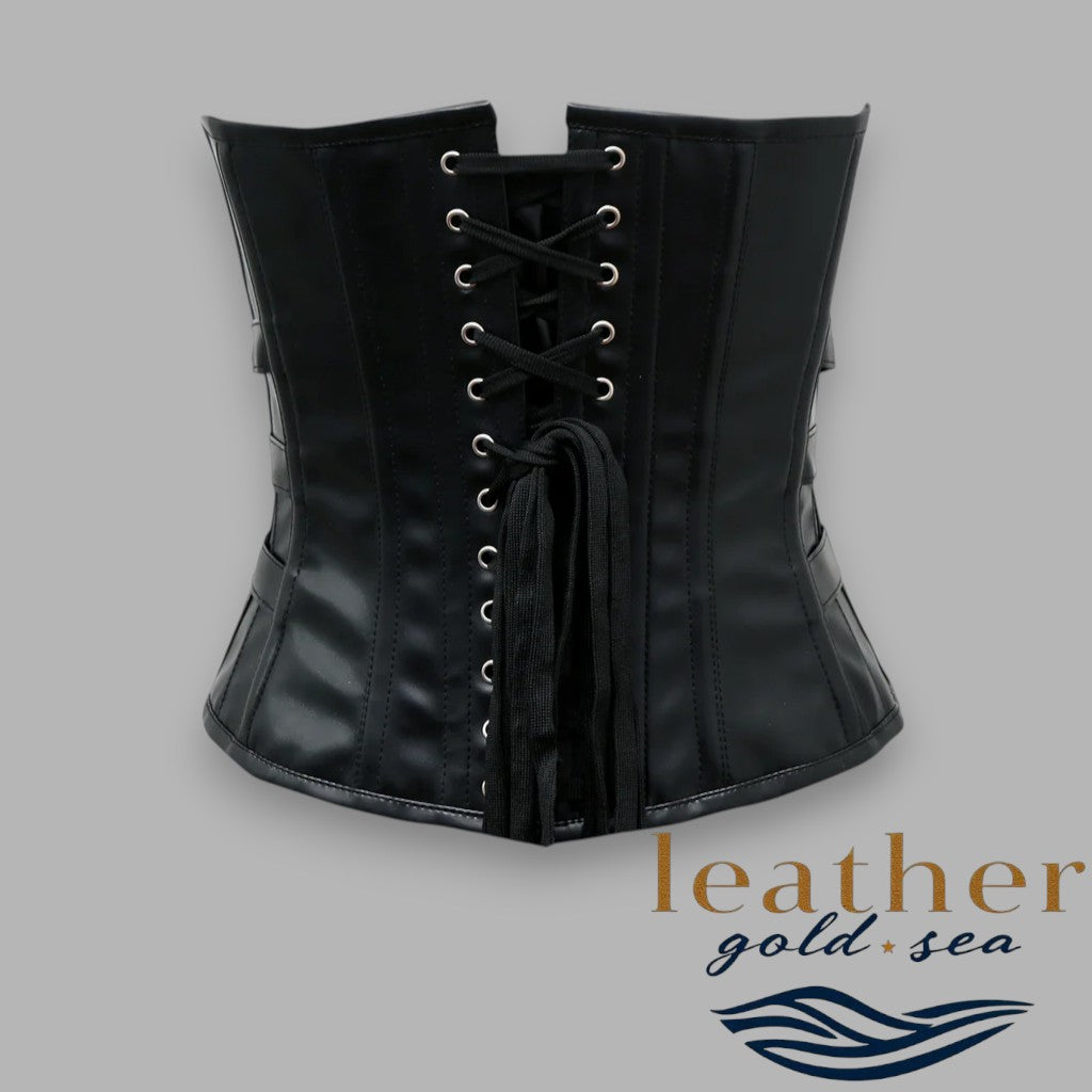 Leather overbust Corsets