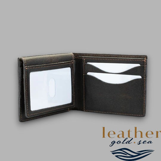 cow leather wallets