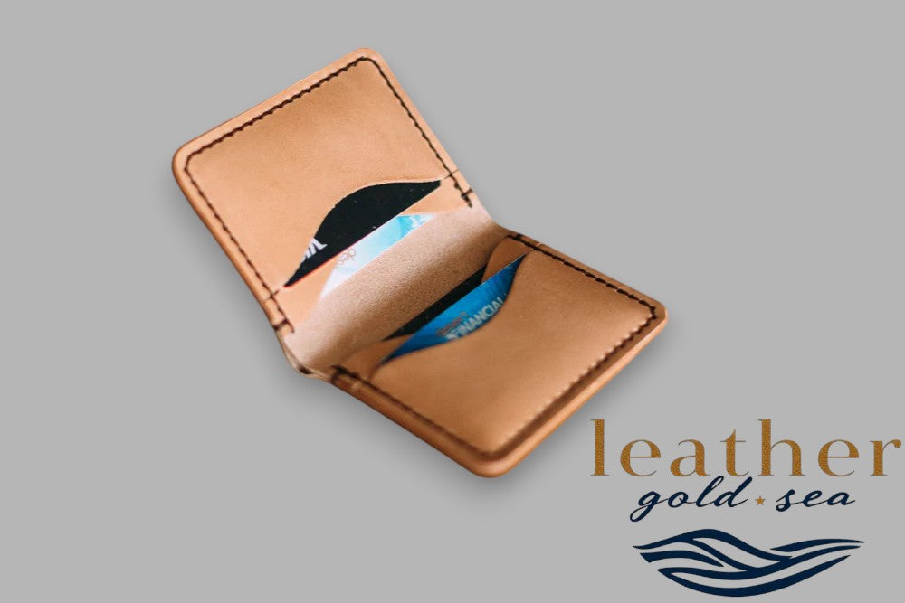 cowhide leather wallet
