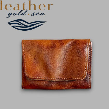 brown leather wallet