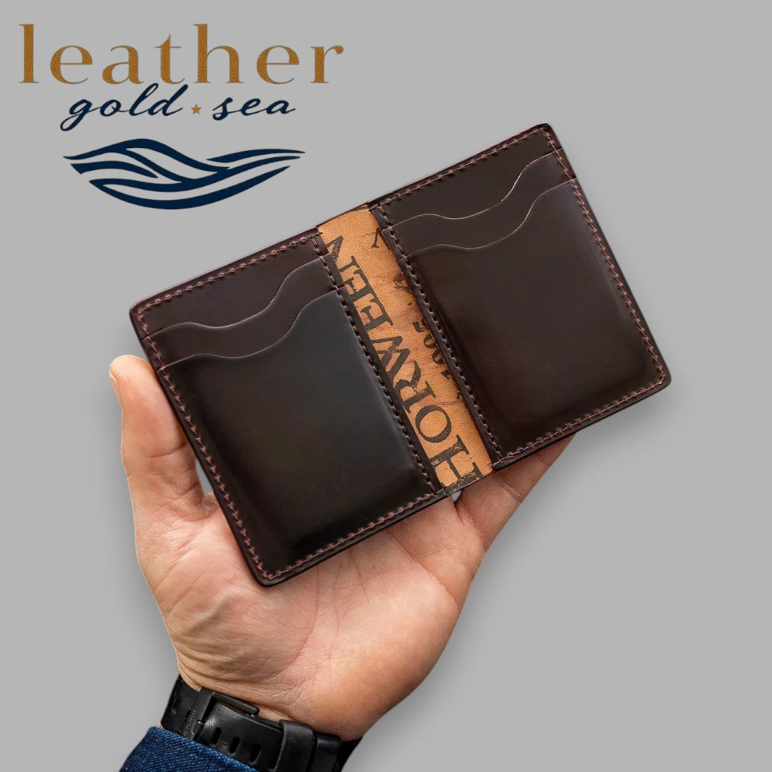 brown wallets for men