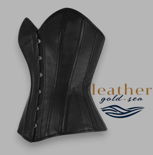 black corset with buckles