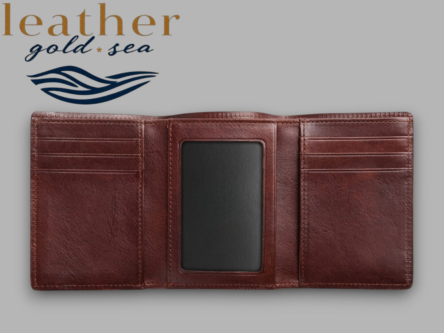 Trifold Leather Wallet