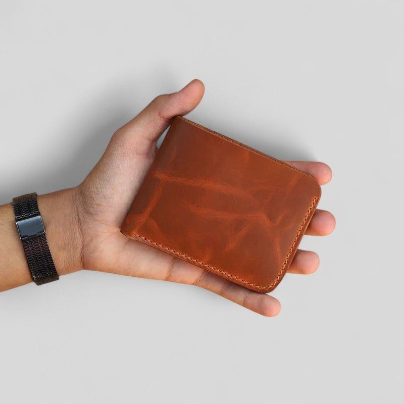 cow leather wallet