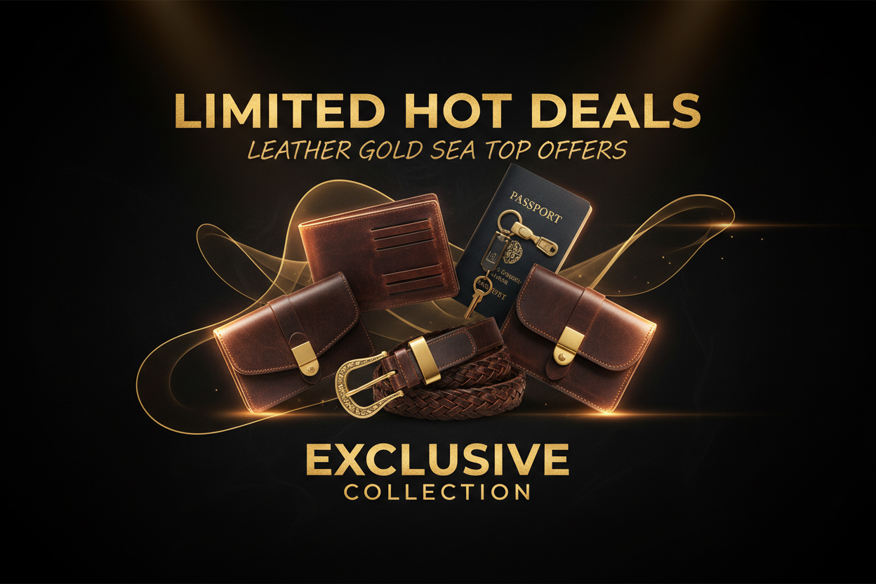Limited Hot Deals – Top Quality Leather Products by Leather Gold Sea