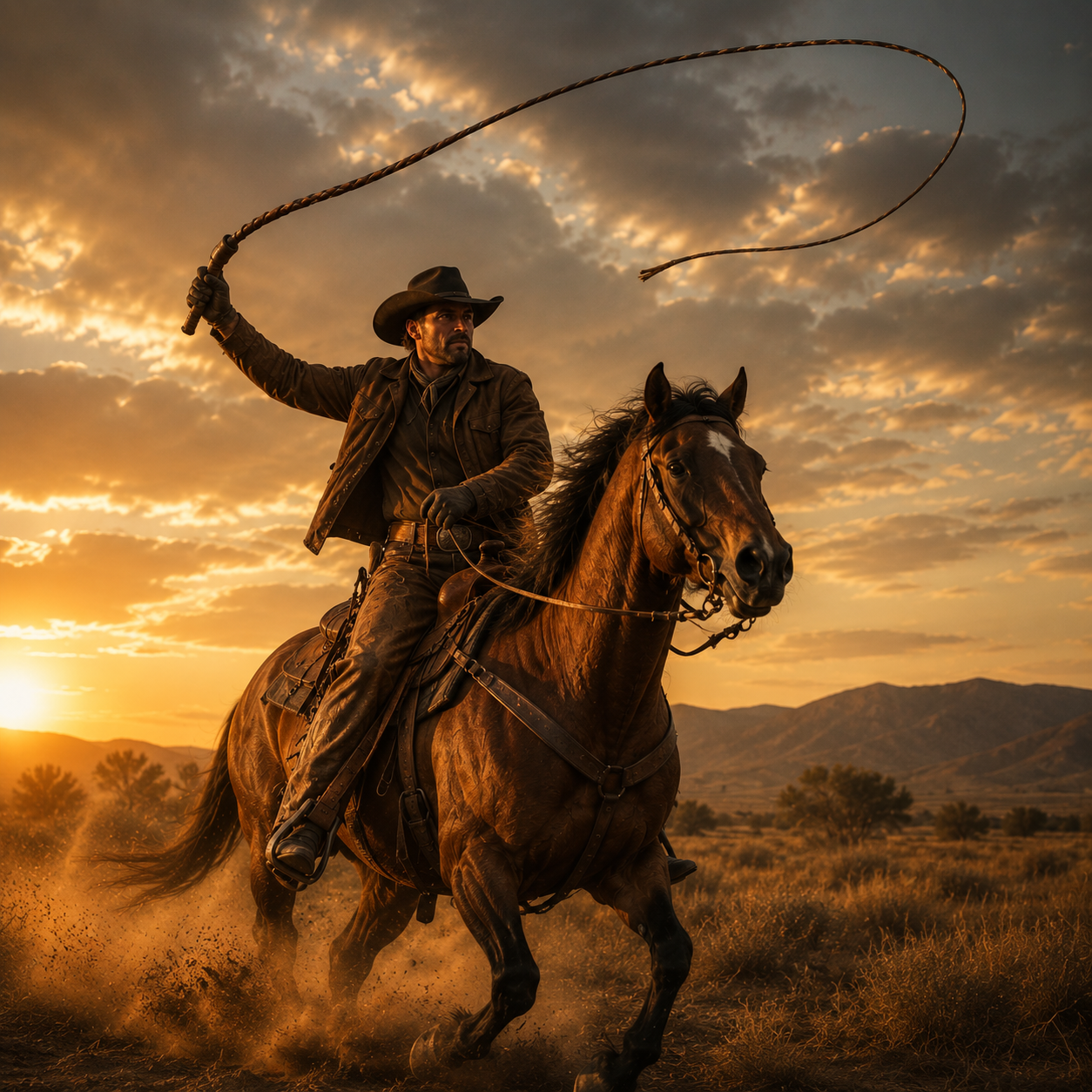 handmade leather bull whip | real bull whip