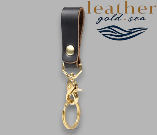 key fob keychain leather​

