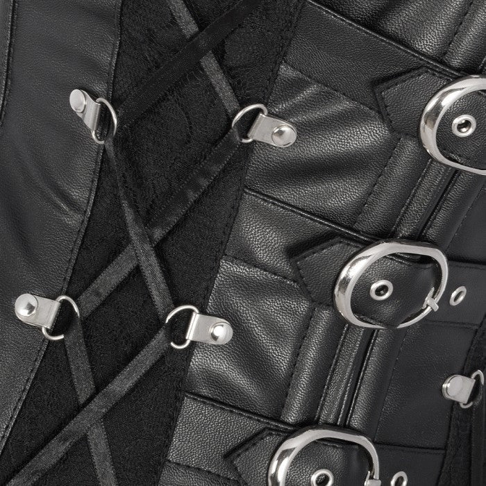Leather Corset dress