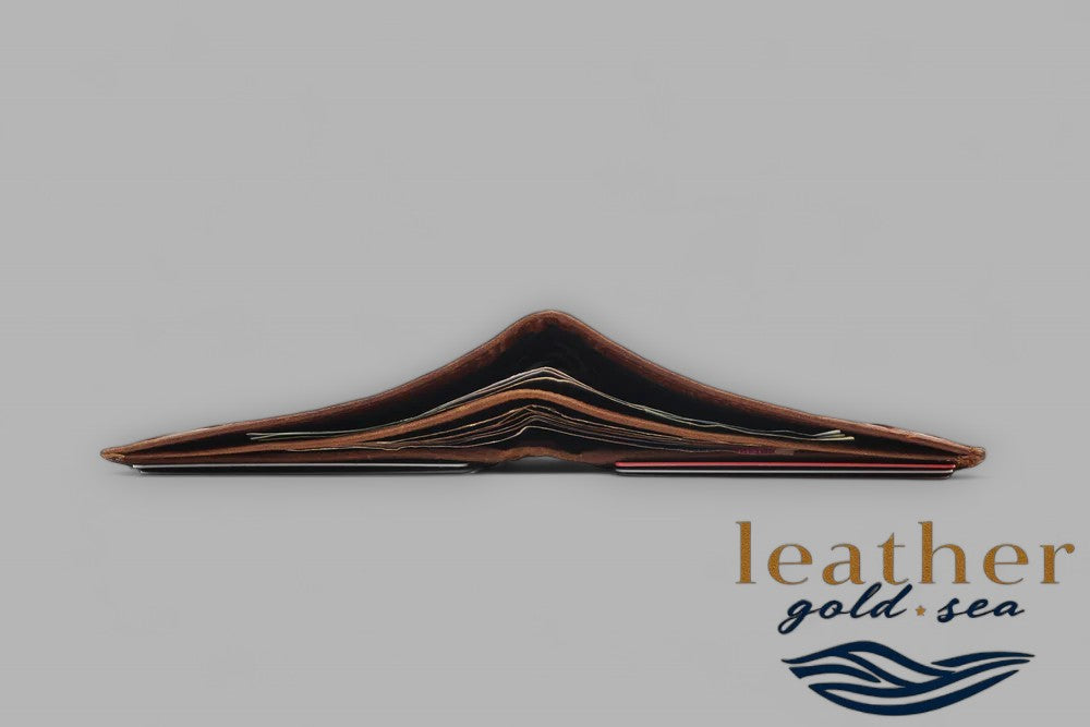 amish leather wallets