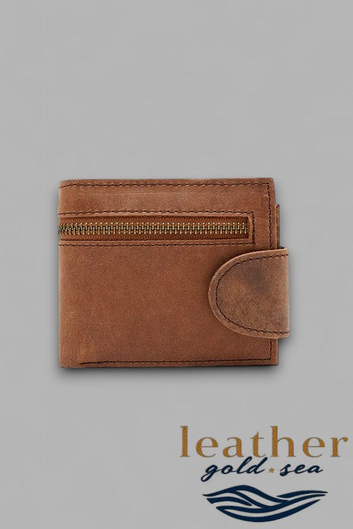 wallet for men with zipper