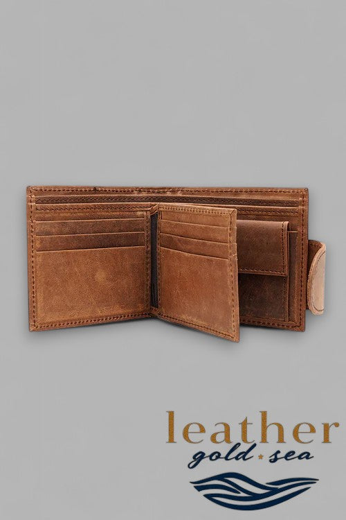 brown wallet for men