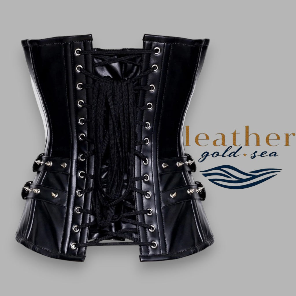 leather corset
