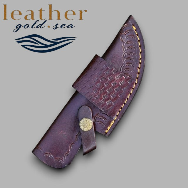 Leather Knife Sheath Horizontal