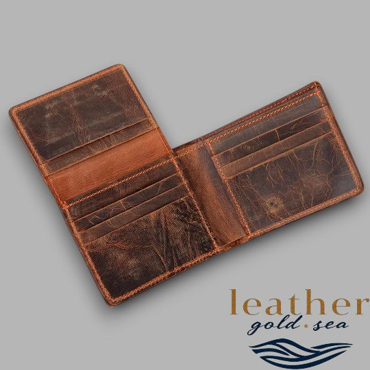 custom hand tooled leather wallets