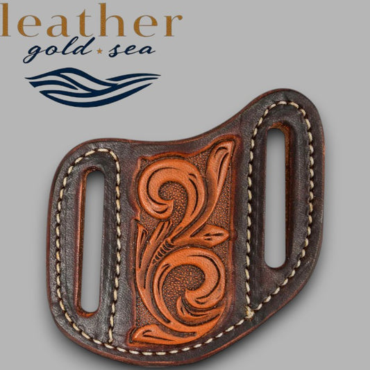 cowboy belt knife sheath