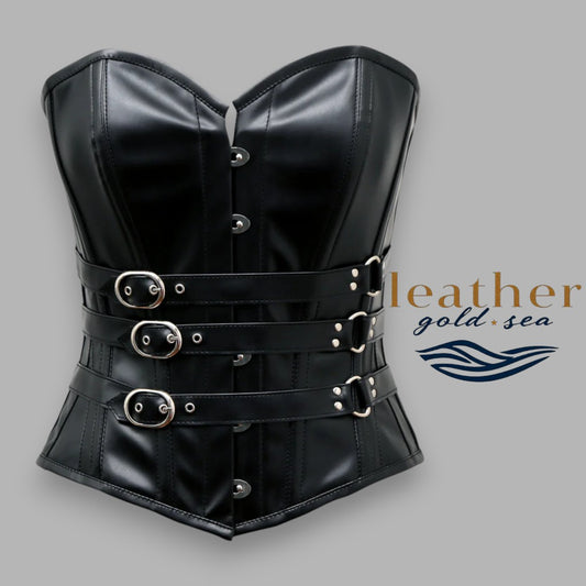 Leather Corset Dress