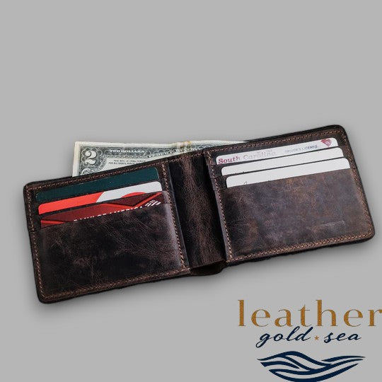 american leather wallets