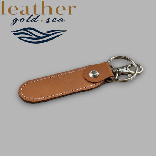 Leather Keychain Loop