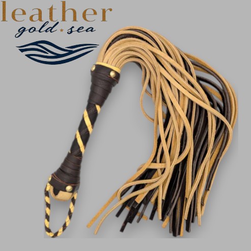 Handmade leather Flogger
