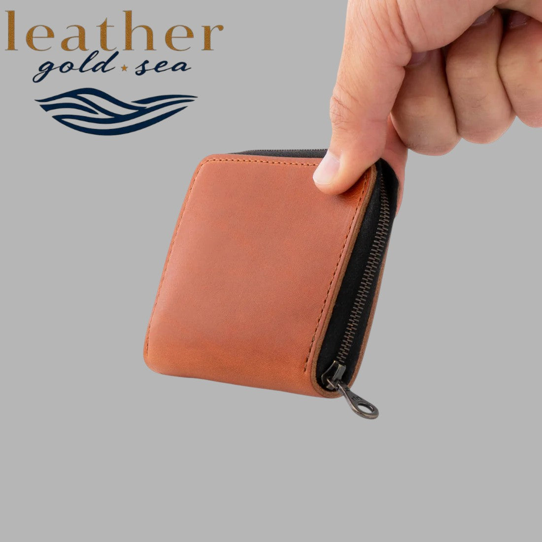 wallet for men with zipper