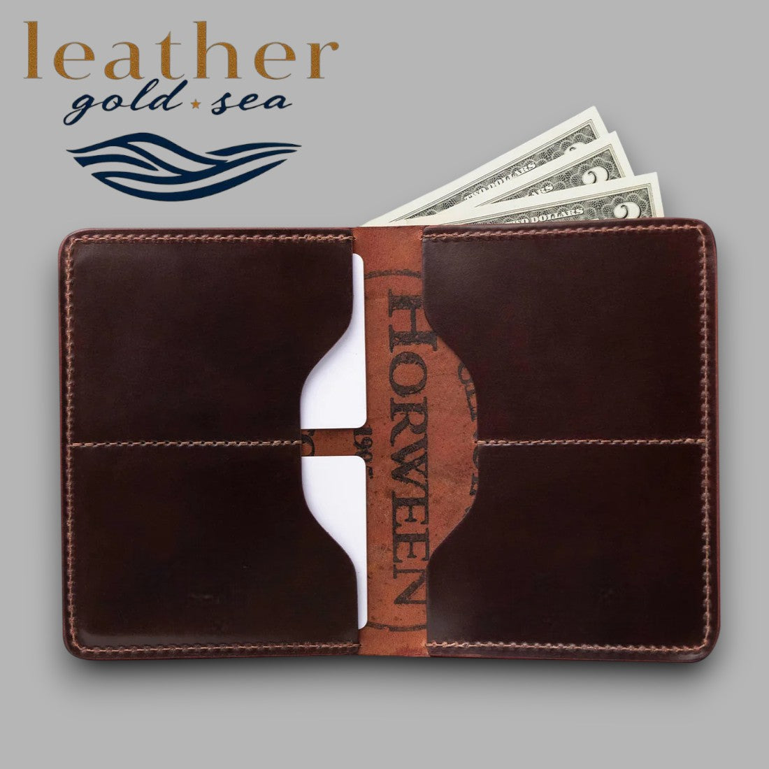 cow leather wallet