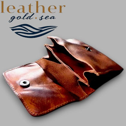 handmade leather wallets
