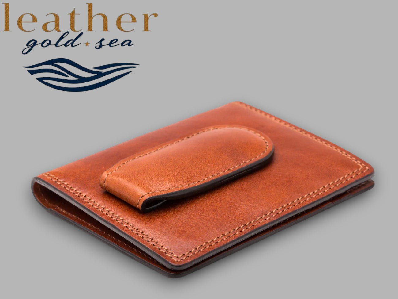 brown leather wallet