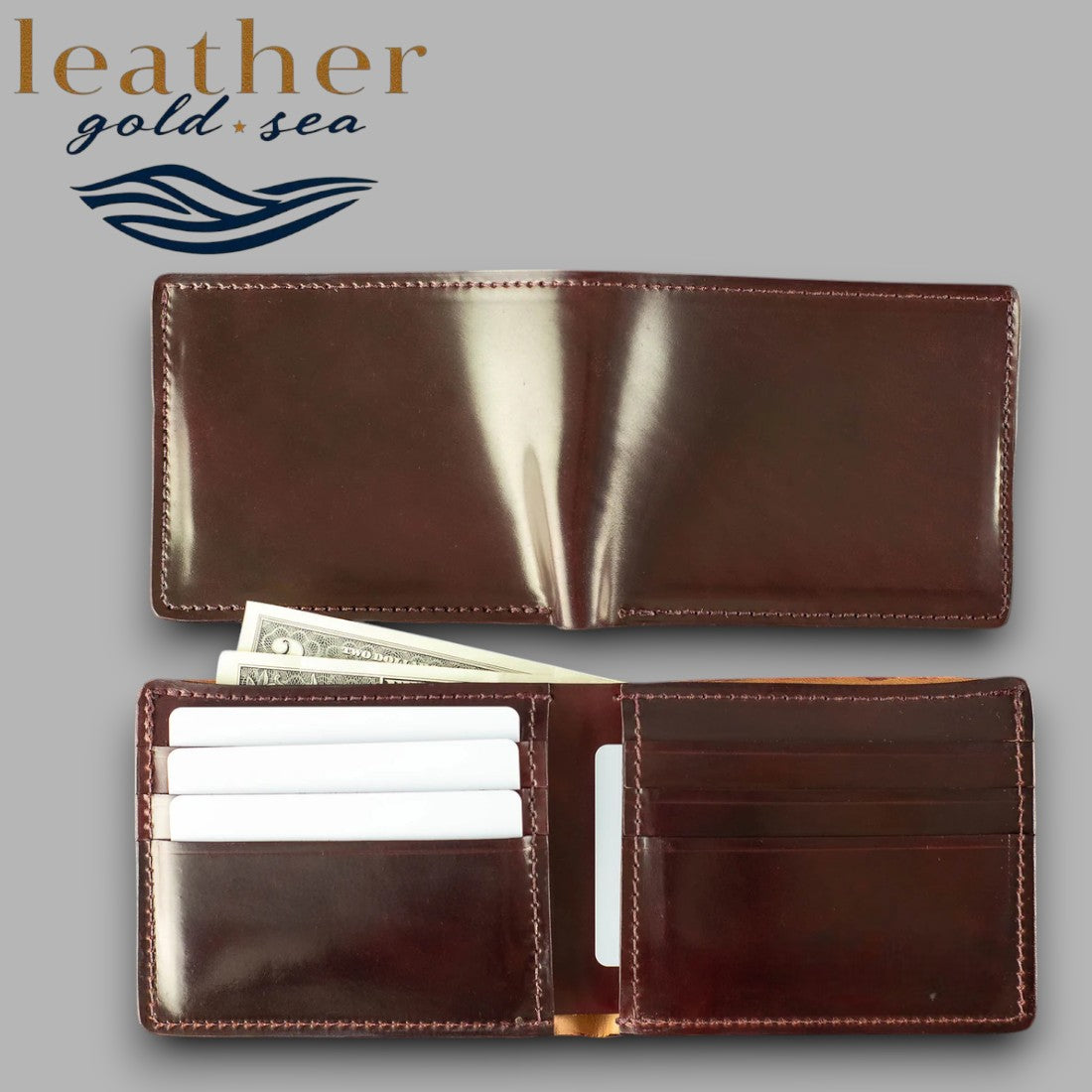 cow leather wallets