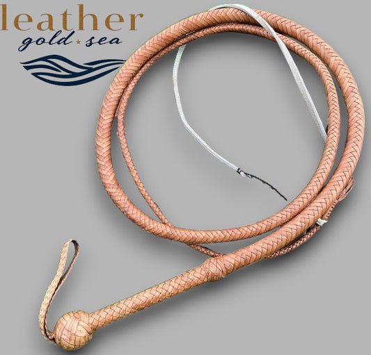 leather bullwhip