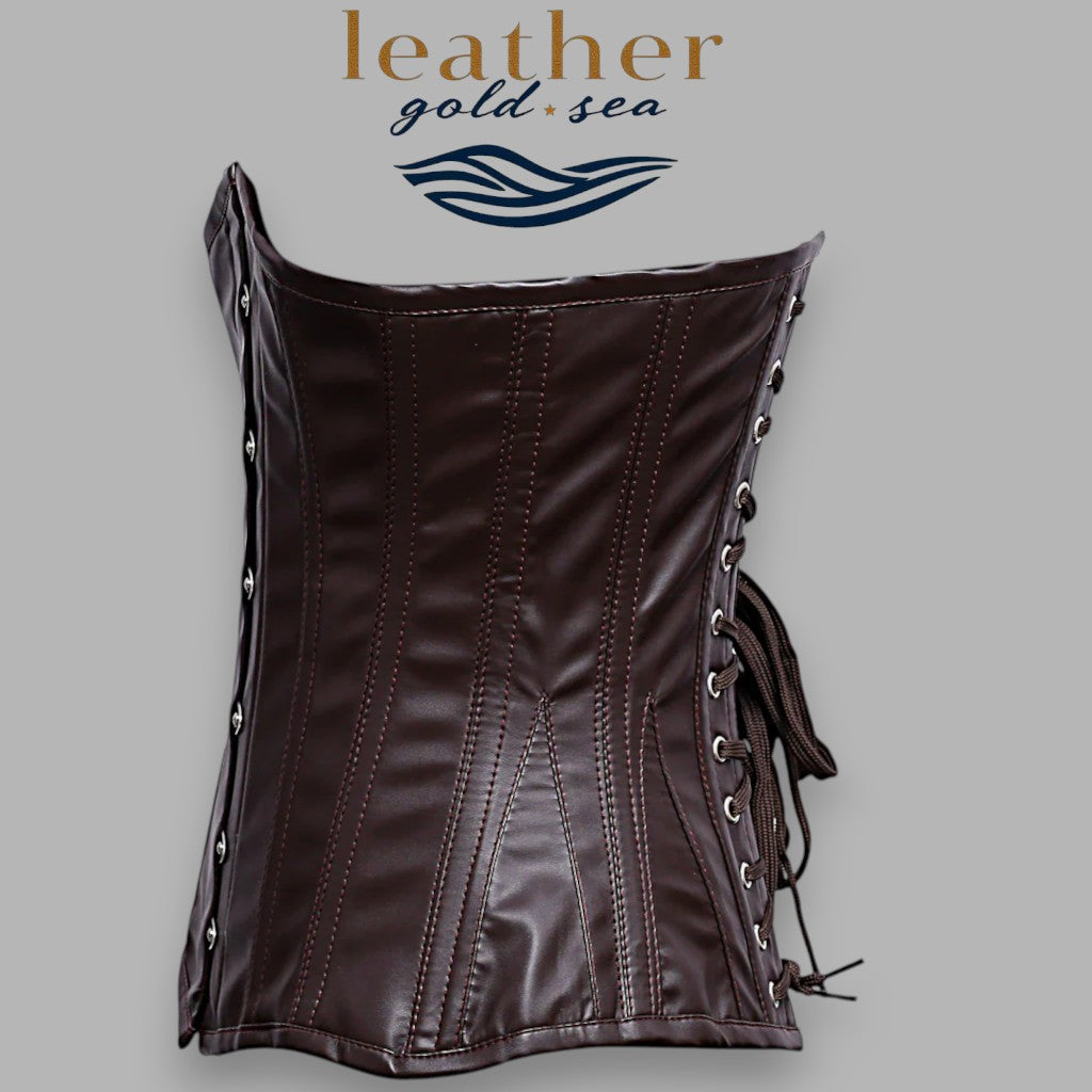 Brown corset