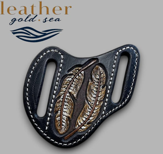 cowboy leather knife sheaths