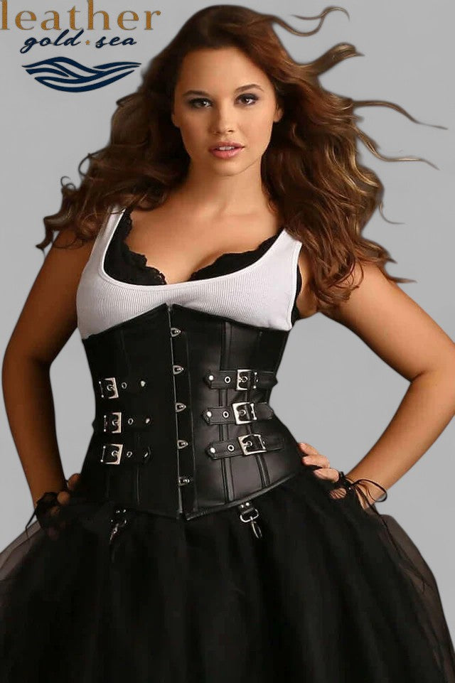 Leather Underbust Corsets