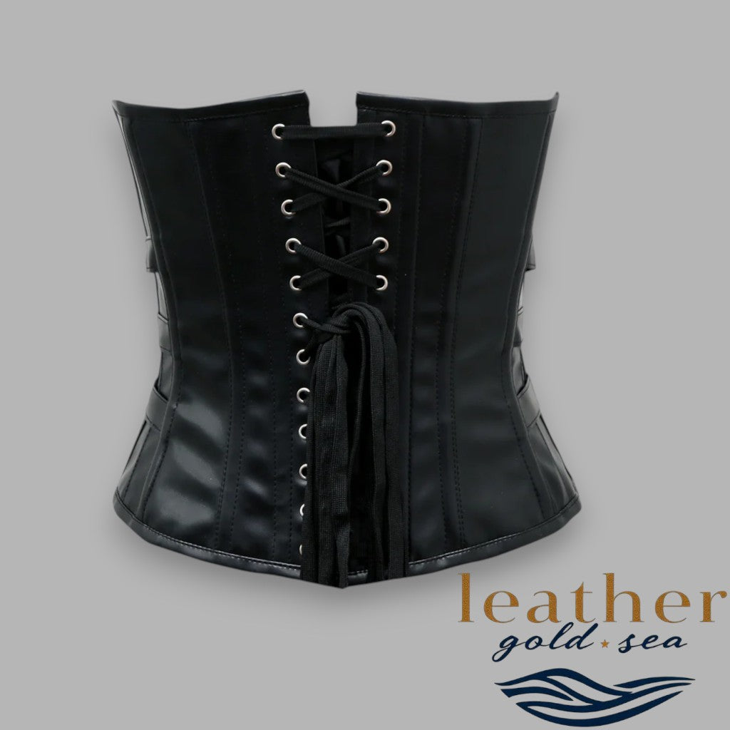 leather corset