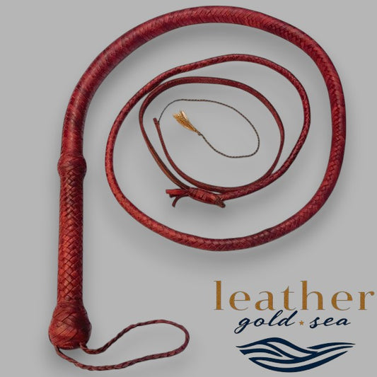 leather bullwhip