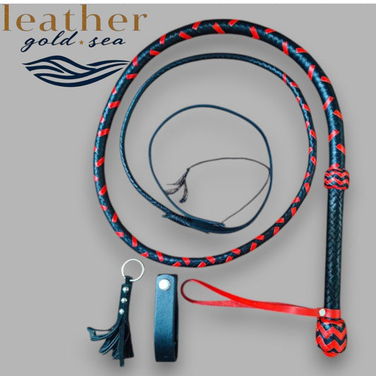 kangaroo leather bullwhip