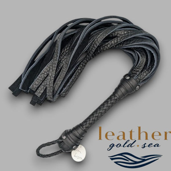 Black Leather Flogger