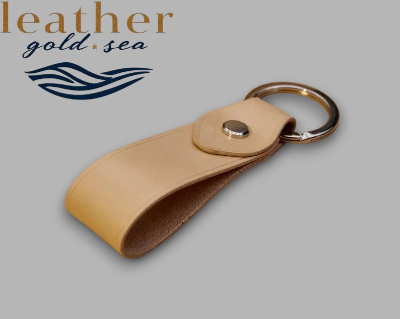 Leather Loop Key Ring