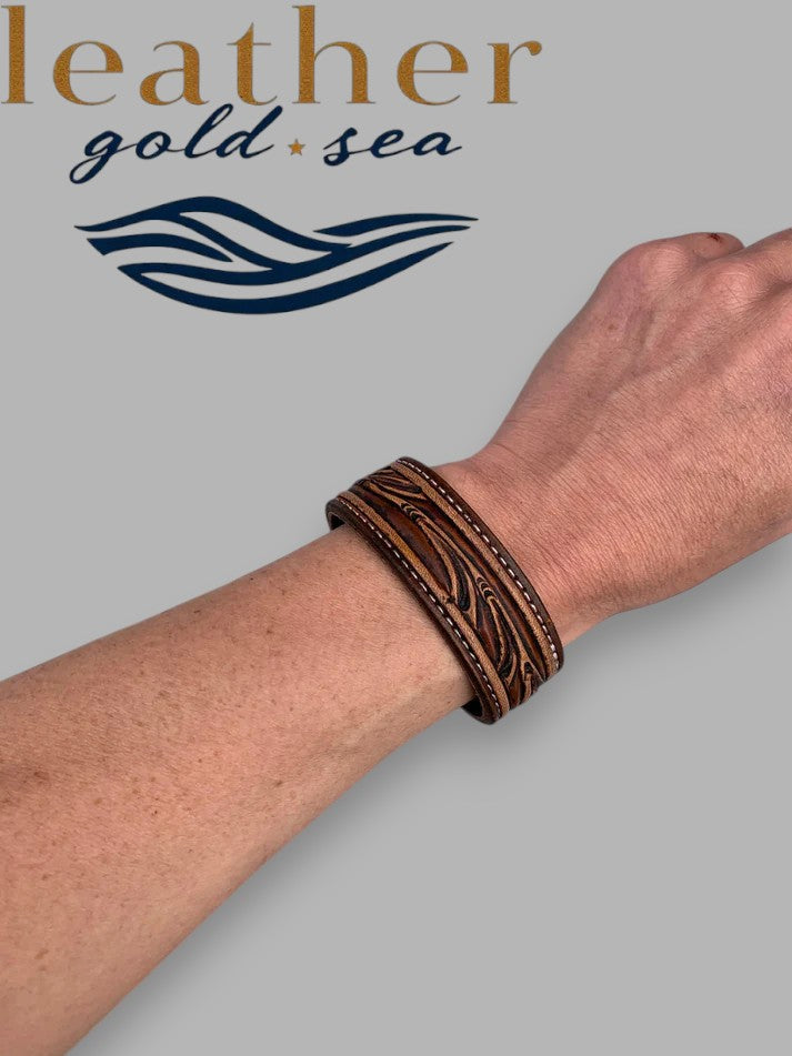 bracelet leather cuff