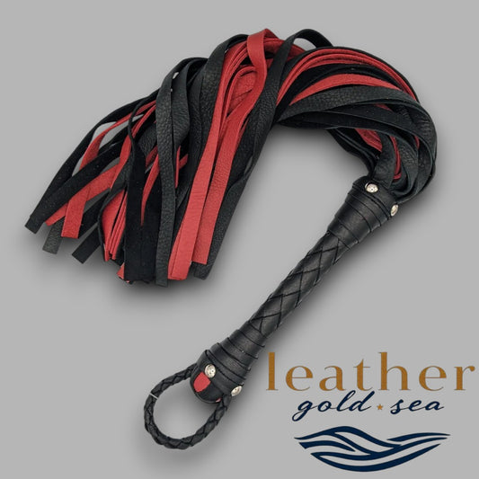 deer hide flogger 
