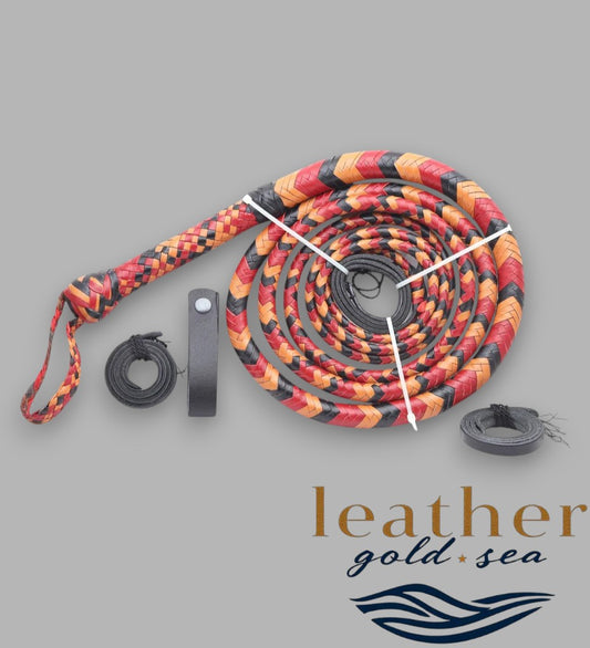handmade bullwhip