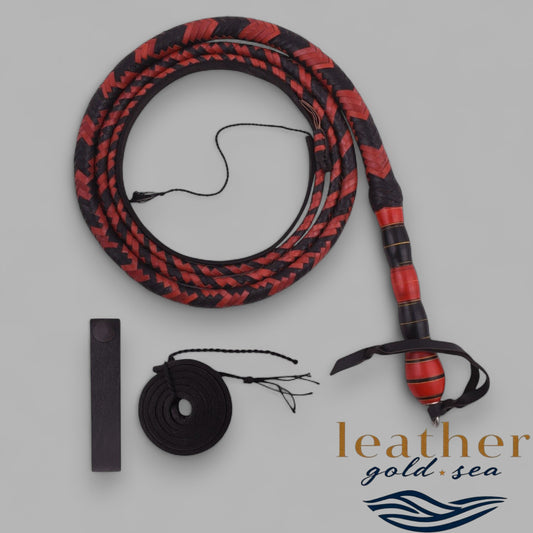 kangaroo leather whip
