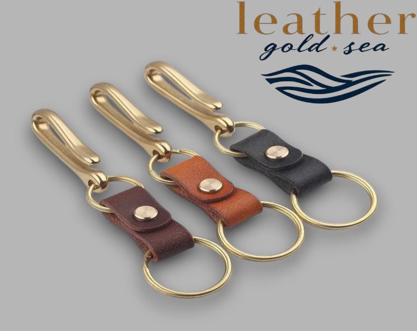 leather belt key holder