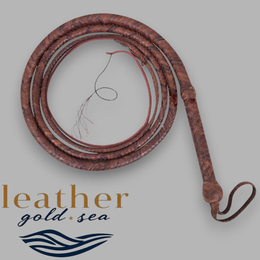 leather bullwhip