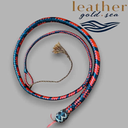 leather bullwhip