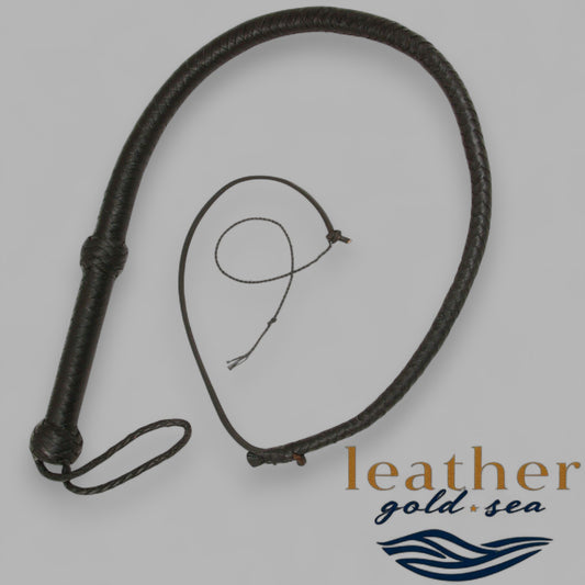 leather bullwhip