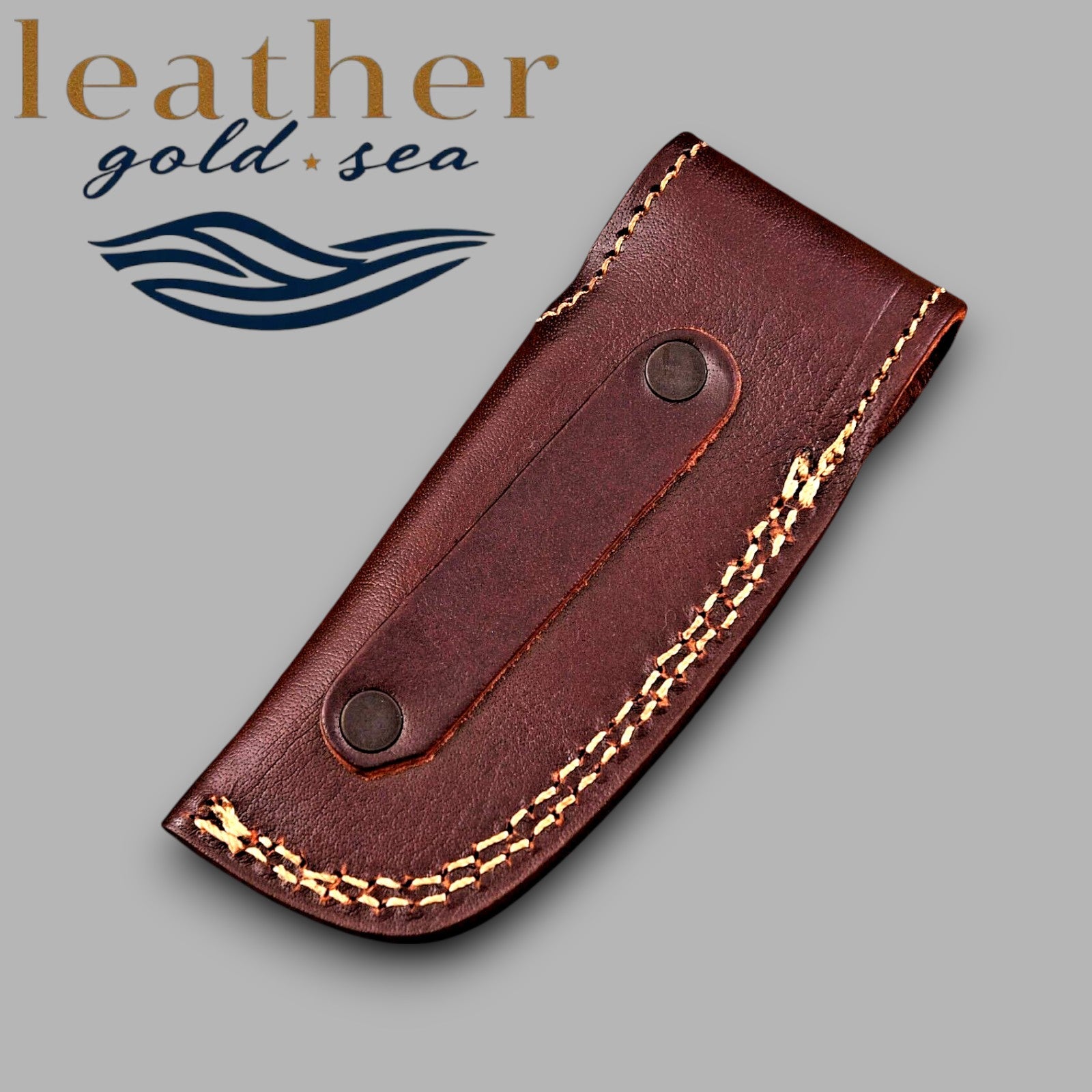 pocket knife sheath leather