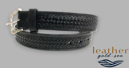 vintage leather belt