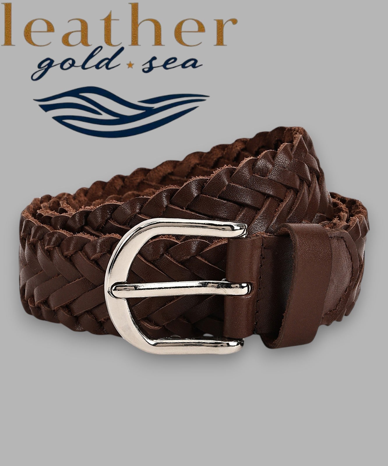 Braided Leather Belt