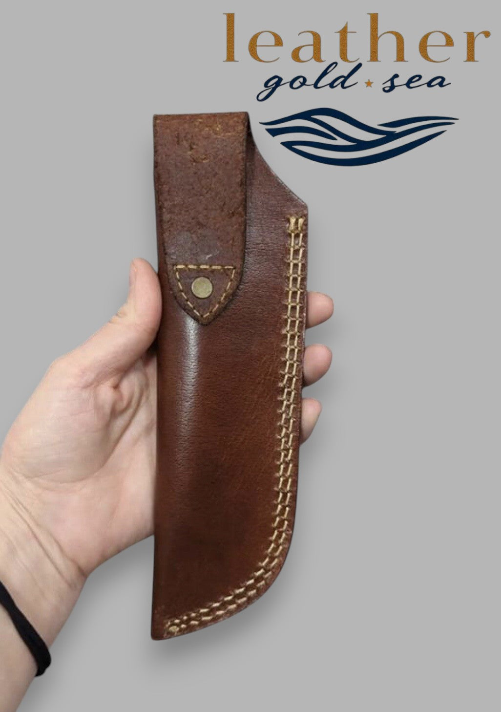 custom knife leather sheath