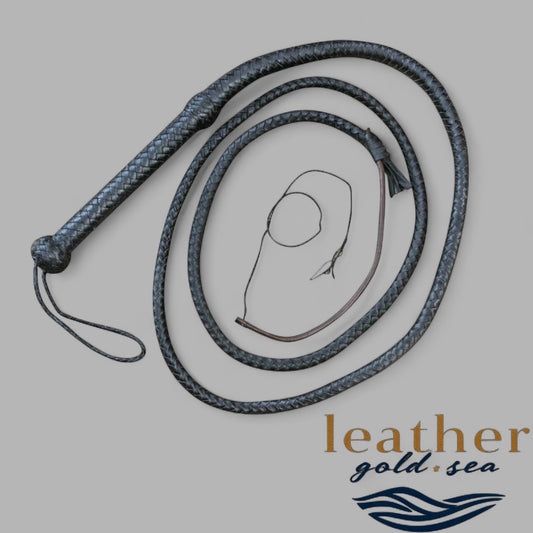 kangaroo hide bullwhip